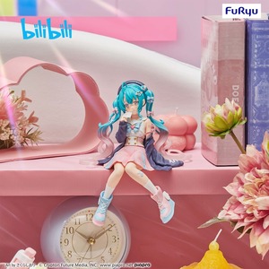 补款哔哩哔哩FuRyuVOCALOID初音未来泡面压景品摆件特典