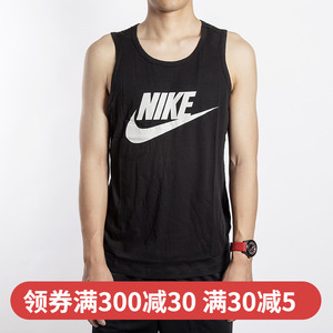 NIKE  NSW TANK ICON FUTURA 男子运动休闲背心 AR4992-013