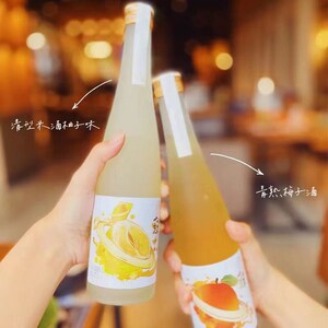 十七光年果味酒330ml*2瓶青梅柚子酒女士低度甜酒微醺少女梅子酒