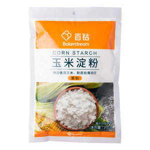 百钻玉米淀粉 烘焙雪媚娘原料食用鹰栗粉 做饼干材料勾芡生粉200g