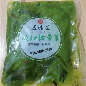 大连即食裙带菜梗丝酸甜脆嫩爽口海藻沙拉海白菜开胃下饭菜400g