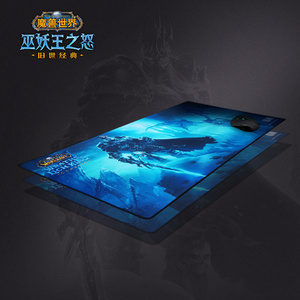 Blizzard暴雪官方游戏周边魔兽世界怀旧服巫妖王鼠标垫