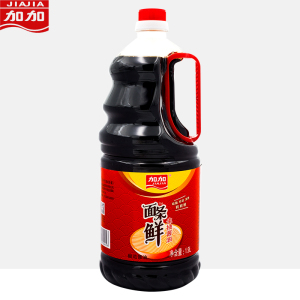 加加酱油 加加面条鲜酱油 生抽  凉拌菜 拌饭 黄豆酿造 1.9L