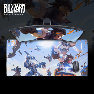 Blizzard暴雪官方游戏周边守望先锋五周年纪念系列大鼠标垫