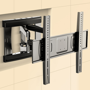 大屏伸缩挂架通用电视旋转壁挂支架758598100寸适用海尔海信小米