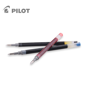 官方授权 日本进口 PILOT/百乐BLS-G2-5/7中性笔芯 0.5mm/0.7mm 水笔笔芯G-2  黑红蓝 荧光色