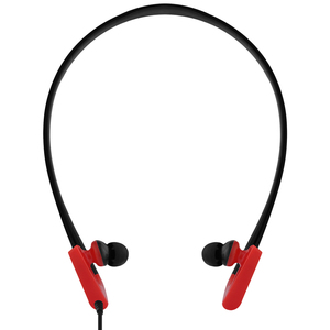 DAIRLE运动挂耳跑步耳机适用华为荣耀红色小米手机无麦向测电耳机