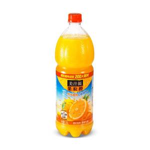 美汁源果粒橙橙汁果汁1.25L/瓶