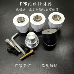 PPR水管热熔器4分取出内丝开裂修复内牙更换工具修补器模头20管