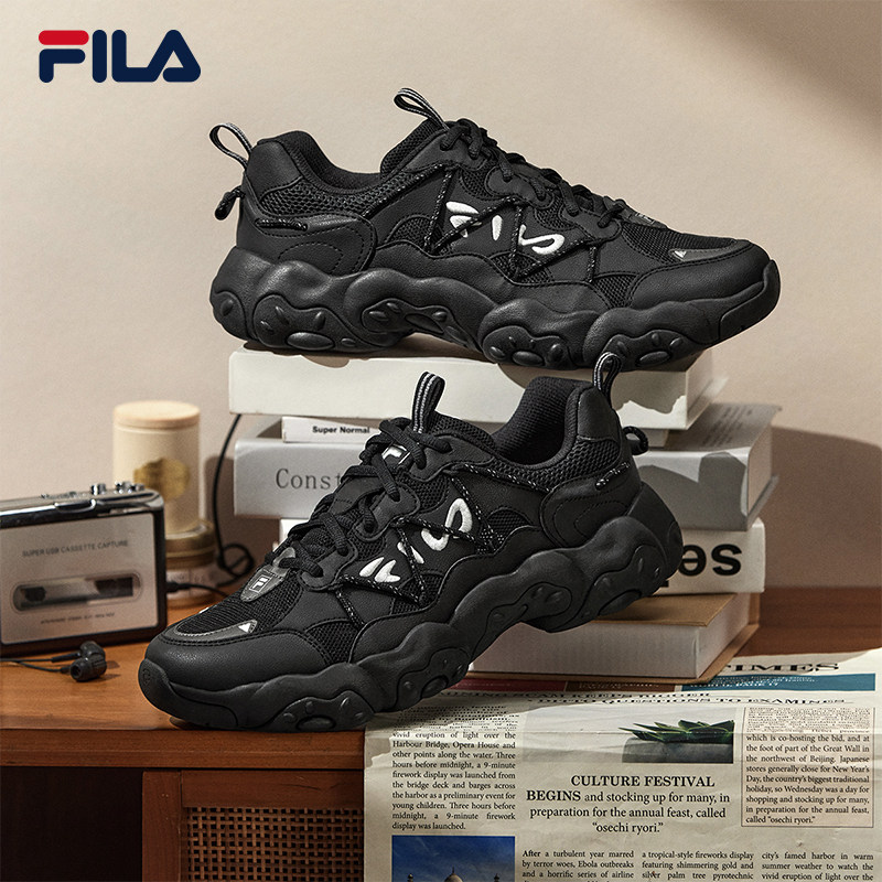 FILA/ официальная обувь для папы с кошачьим когтем 6; мужская обувь; коллекция 2025 года; новинка осени; повседневная обувь; спортивная обувь на толстой подошве
