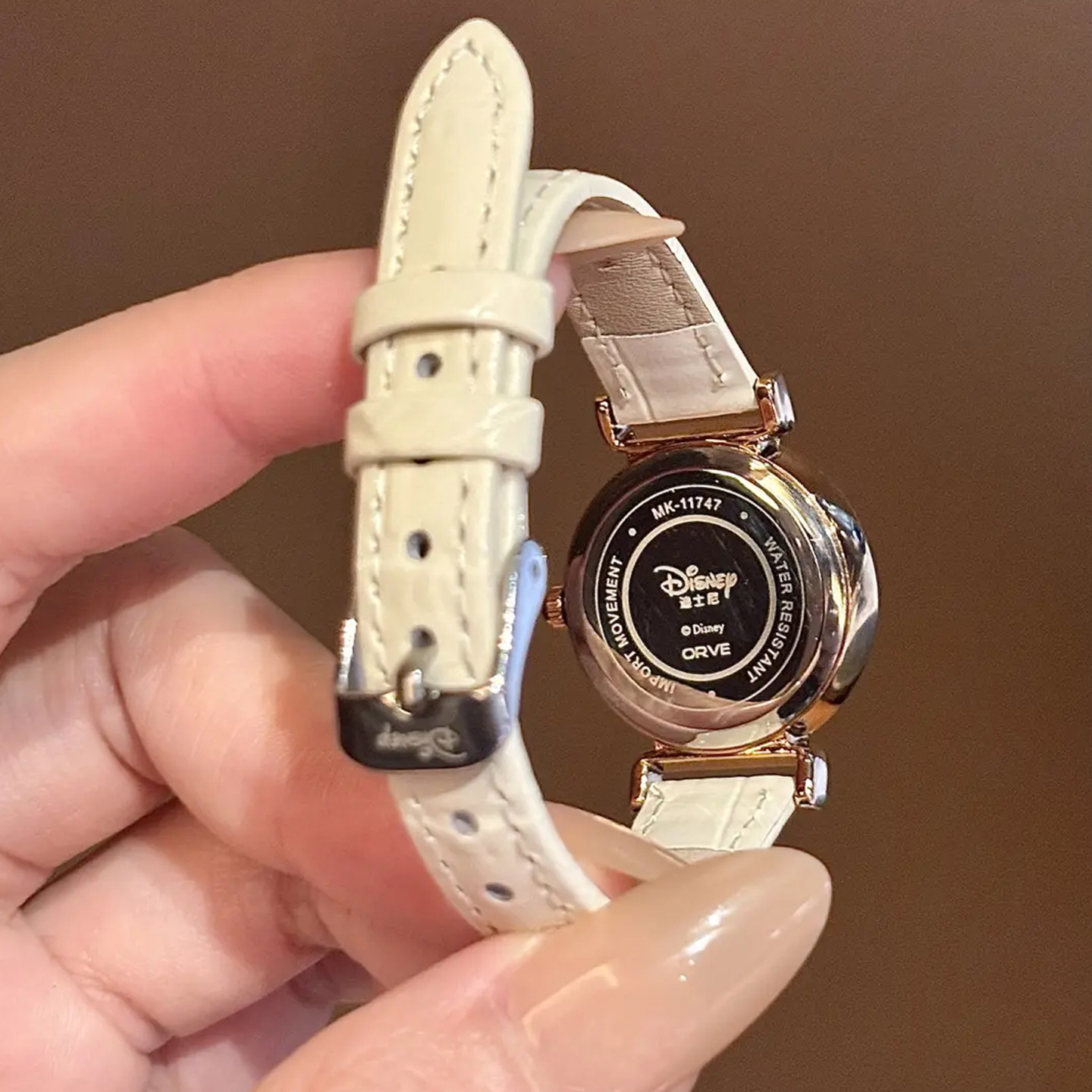 Disney watch женские легкие роскошные нишевые кварцевые часы высокого класса, женские часы на ремне, подарок для девочки на день рождения