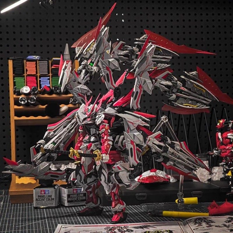 Сборка модели Гандама HG Assault Freedom Sakura Newborn Destiny MG Red Heresy Unicorn Puzzle Mecha ручной работы