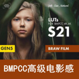 Тюбинг God Roman Hense LUT S21 BMPCC 4K/6k FILM, 6 моделей