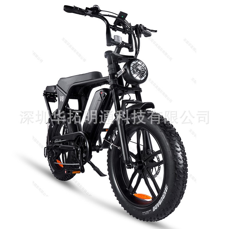 20-дюймовая толстая шина snow electric bicycle с переменной скоростью складывания booster beach литиевая батарея mountain bike source factory
