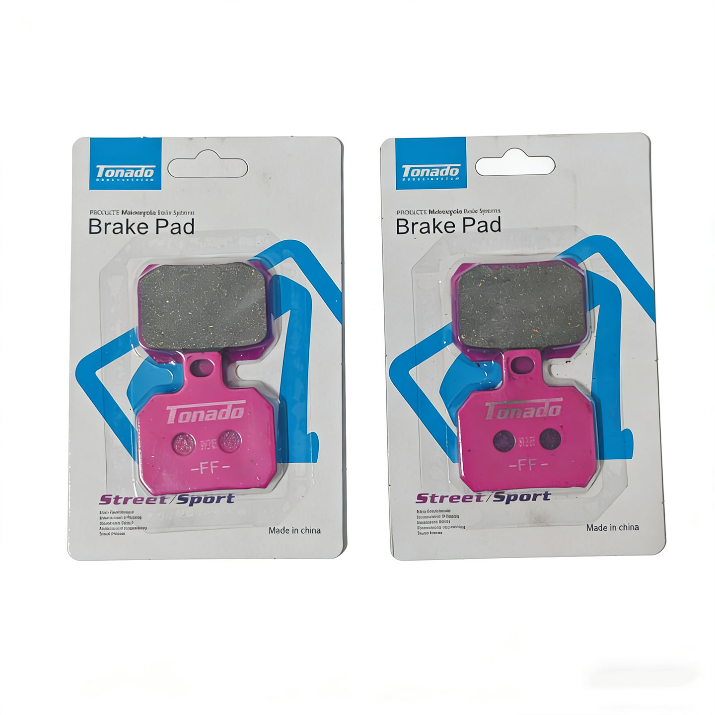 Тормозные колодки Flando pink, тормозные колодки, громкий самолетный звук, утолщенный износостойкий краб Brembo little crab, универсальная модификация