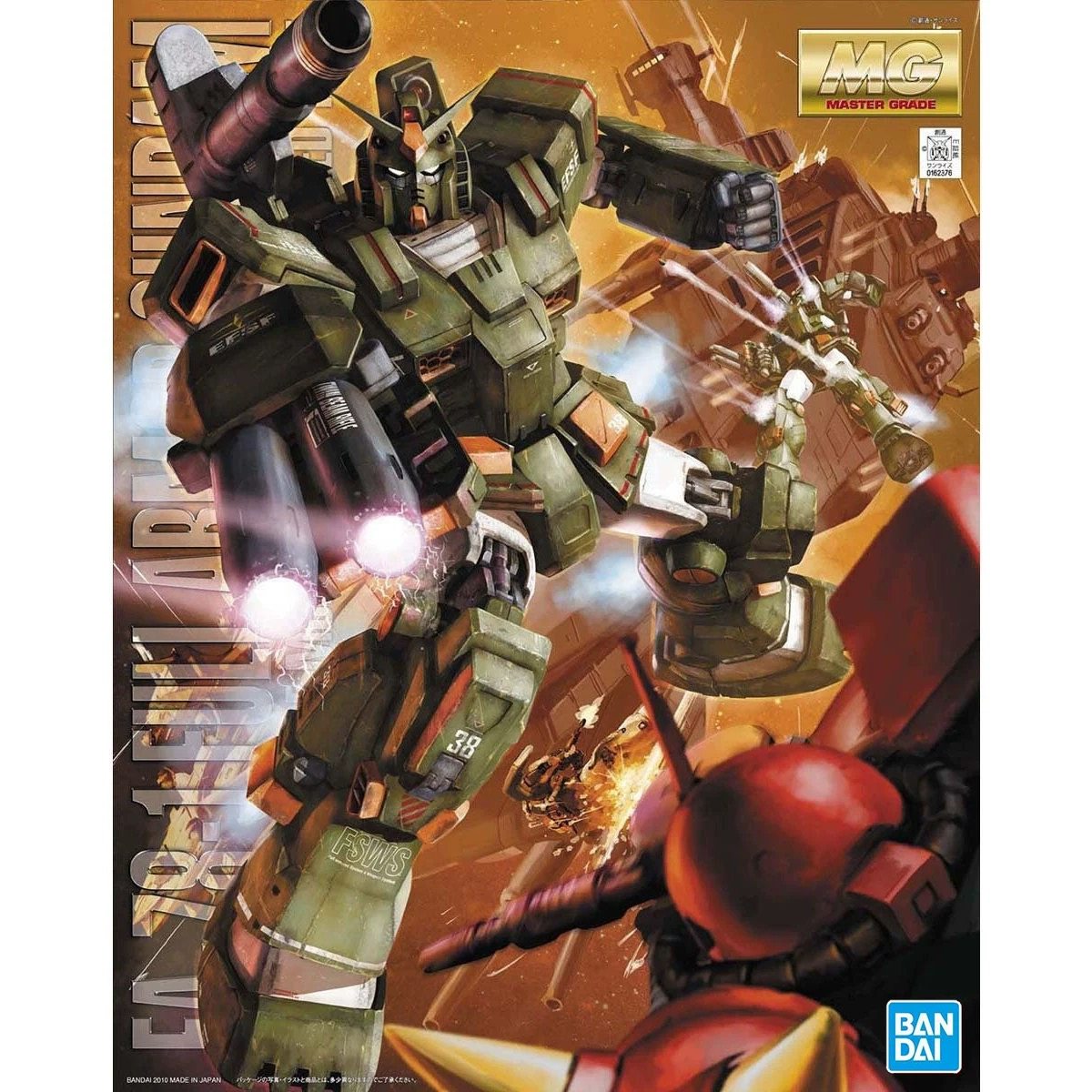 Модель Spot Bandai 1/100 MG FA-78-1 в полной броне Gundam в сборе