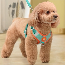 Vest style dog leash small dog teddy bear bo chest strap puppy puppies walking dog leash dog chain