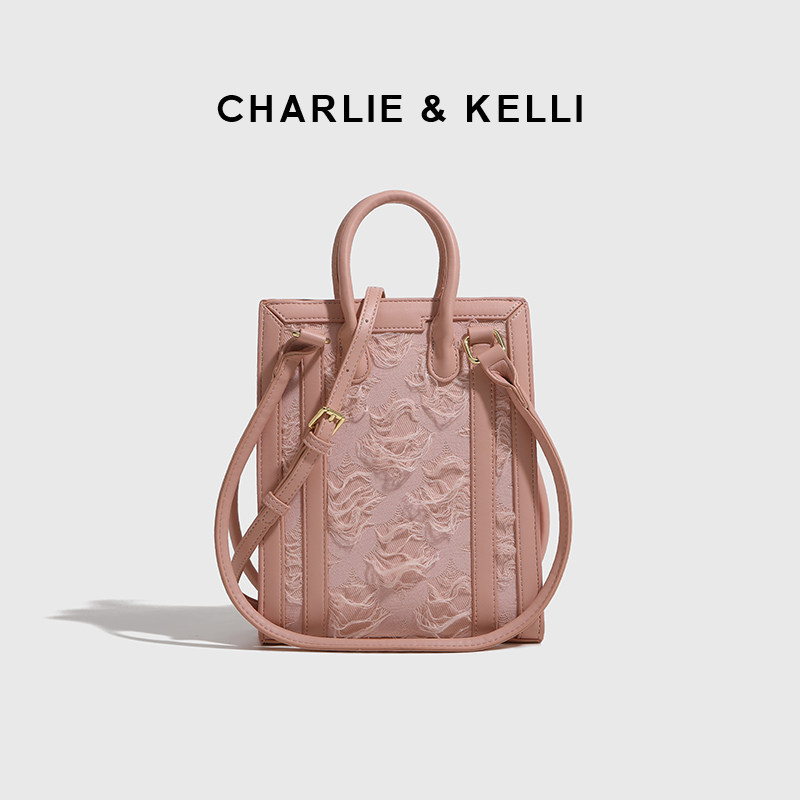 Сумка CHARLIE&KELLI, женская сумка-мессенджер, новинка 2025 года, модная сумка через плечо с кисточками, элитный пригородный тренд
