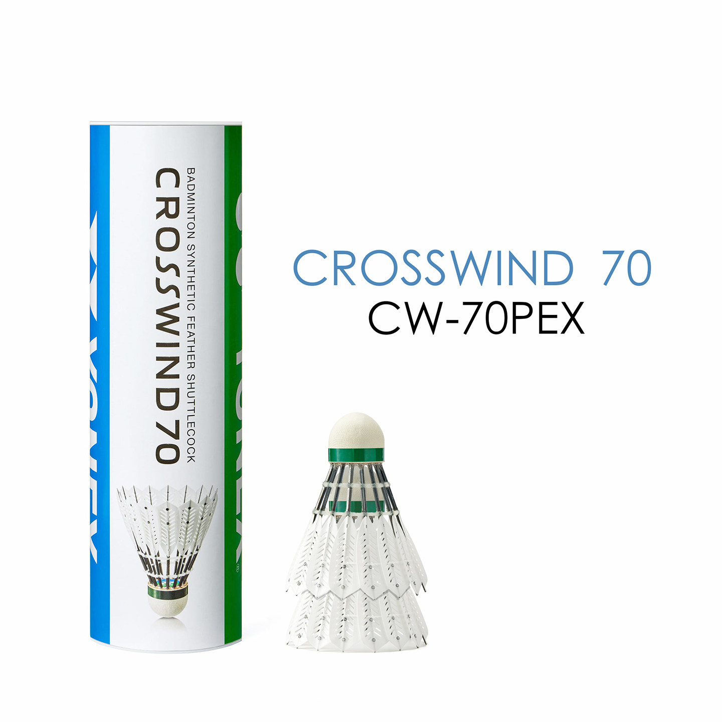 CROSSWIND70 YONEX Yonex CW-70PEX Искусственный бадминтон YY King's Ambition 6шт