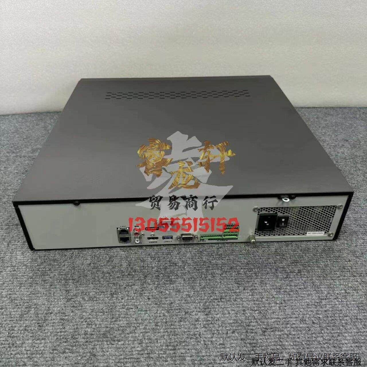 Точечный 32-канальный сетевой монитор высокой четкости Hikvision DS-8832N-R8(C) для записи на жесткий диск (опционально) подержанный