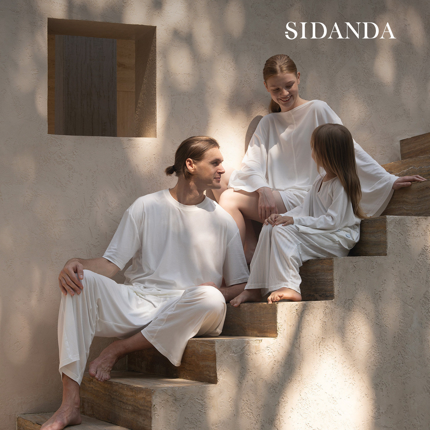Домашняя одежда из египетского хлопка SIDANDA100, мужская и женская хлопковая пижама four seasons, брюки с длинными рукавами, летние брюки из чистого хлопка с короткими рукавами