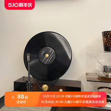 Retro record player ornaments, niche high-end creative decoration