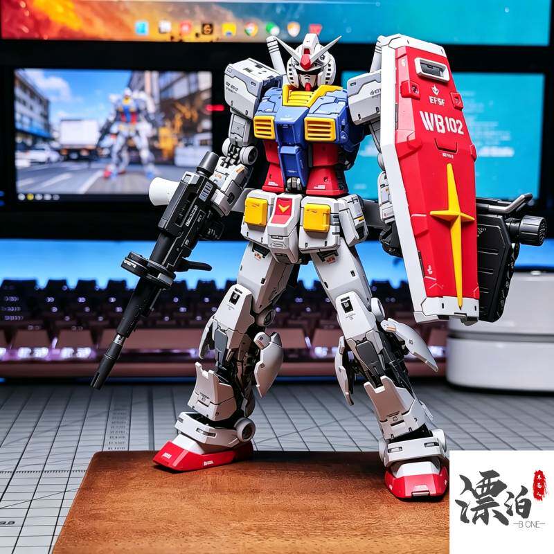 Классический предок GTO Бандай Гандам Модель Mecha Boy Подарок на день рождения новая модная игрушка ручной работы Гандам
