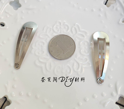 taobao agent bb夹水滴夹5公分5cm儿童饰品头饰配件满包邮
