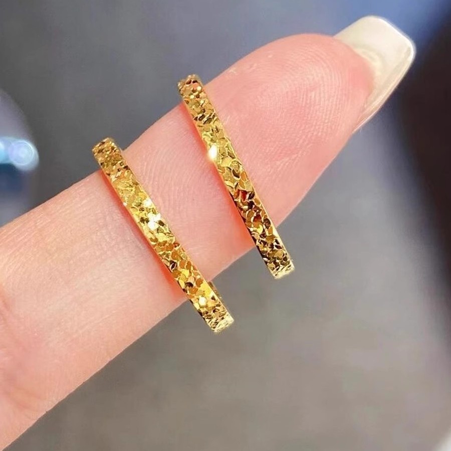 Простое кольцо из битого льда ice couple ring ins с нишевым дизайном, модное универсальное неувядающее кольцо для мужчин и женщин