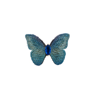 High-end exquisite fashion embroidered butterfly brooch women's niche design suit pin light luxury clothing corsage accessories