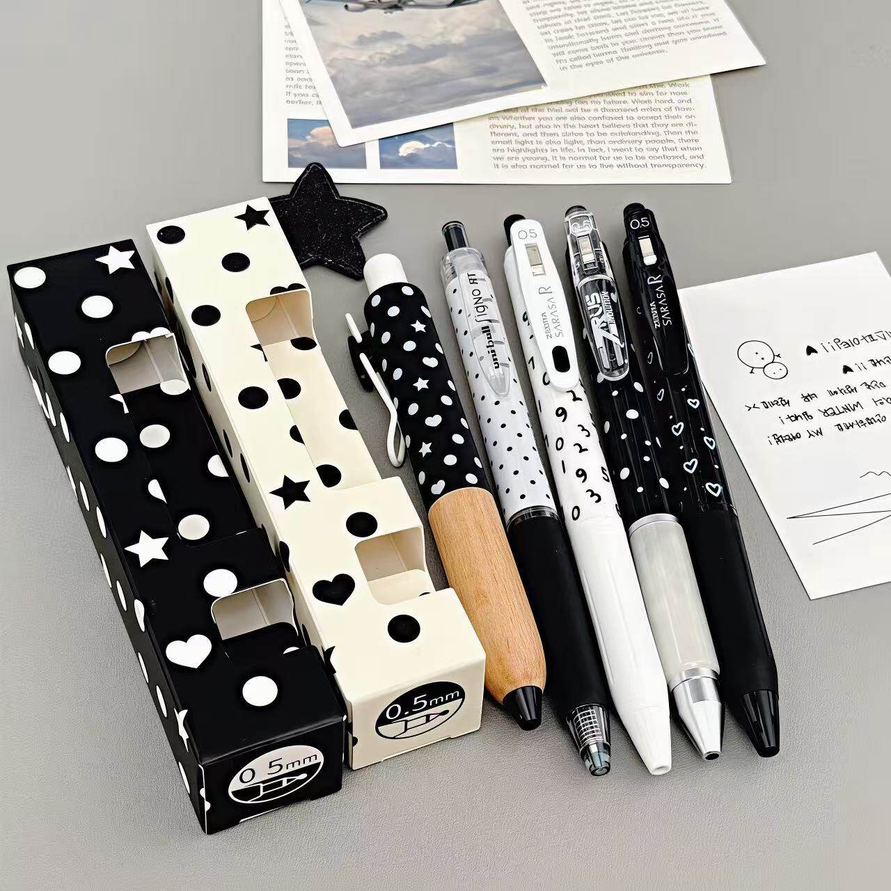 Японская гелевая ручка Baile Zebra Pen Mitsubishi Combination Tanosepo Dot с ограниченным набором гелевых ручек Японская мультибрендовая черная ручка