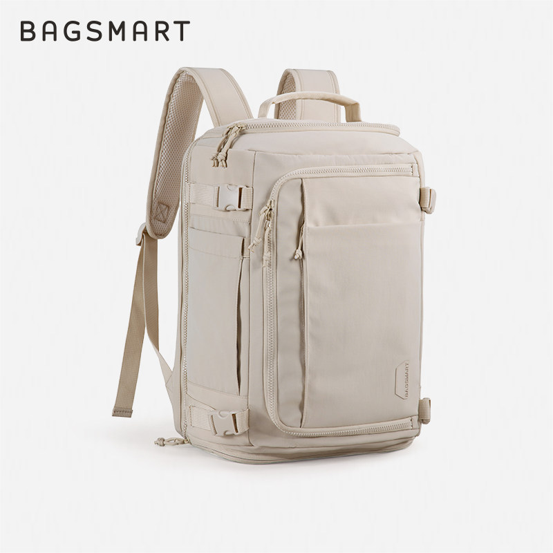 рюкзак для путешествий bagsmart, большой вместительный рюкзак для хранения вещей, женский легкий рюкзак для деловых поездок, мужская многофункциональная сумка для компьютера