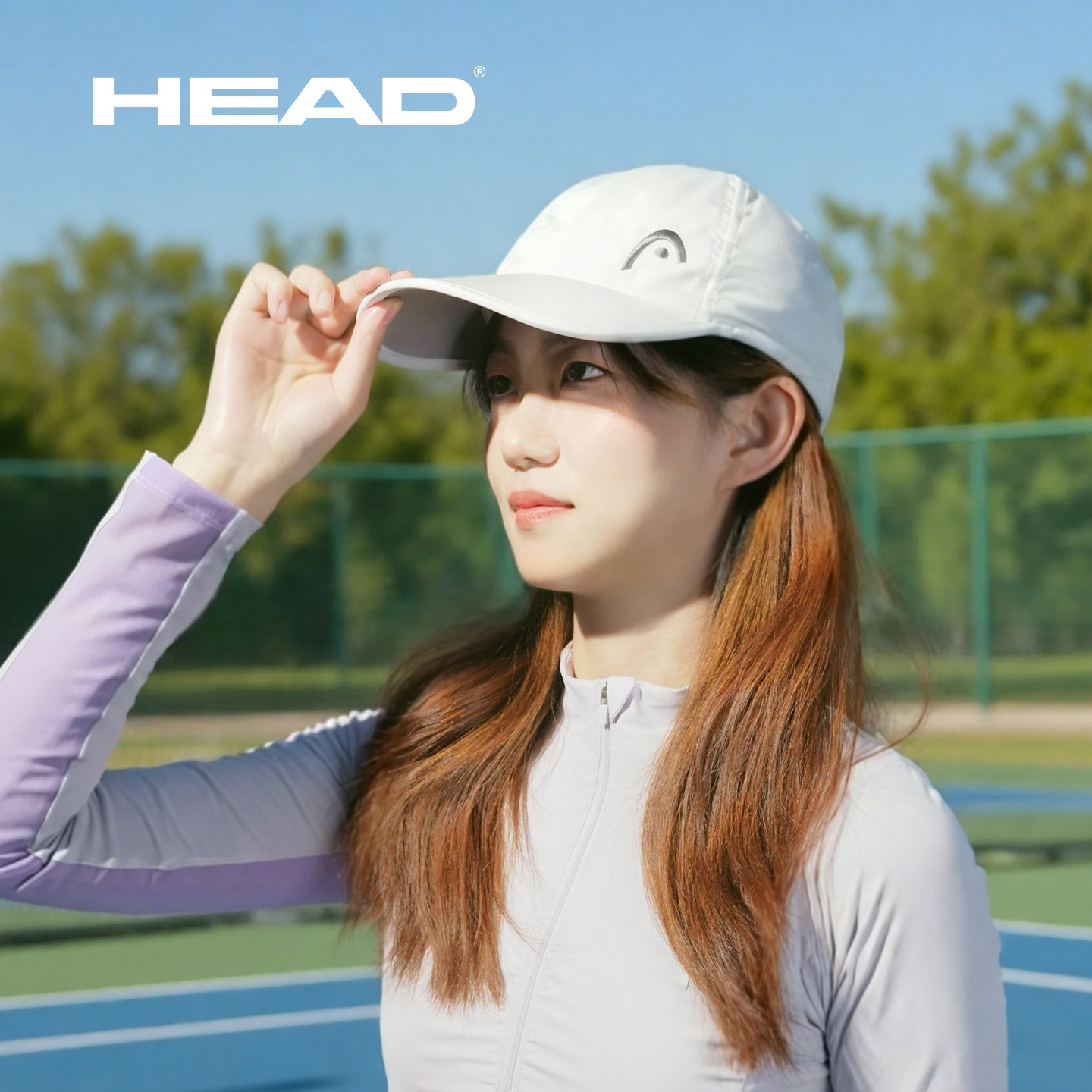 Спортивная шляпа HEAD Hyde унисекс для тенниса, бадминтона, спорта на открытом воздухе, солнцезащитная шляпа, профессиональная теннисная шляпа
