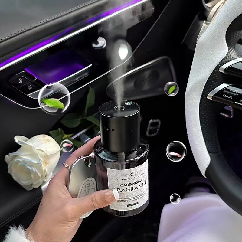 2025 новая автомобильная ароматерапия, автомобильная парфюмерия, автоматическая машина для распыления ароматов для мужчин и женщин, украшение интерьера автомобиля, высококачественный аромат