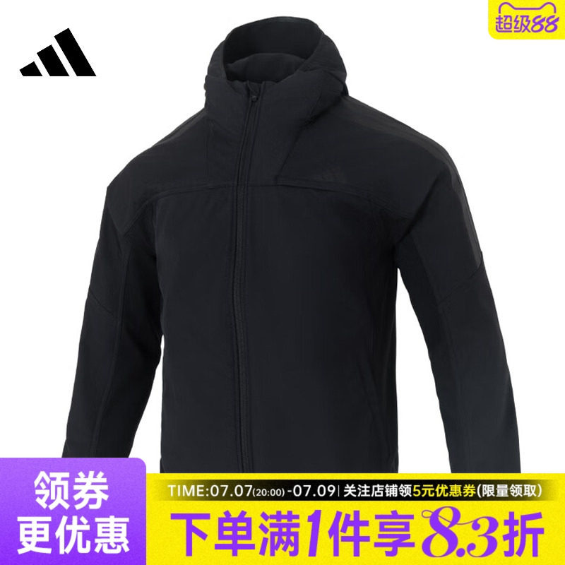 adidas Adidas MODERN TECH зимняя мужская куртка для спорта и отдыха с капюшоном Adidas MODERN TECH куртка с капюшоном KA1307