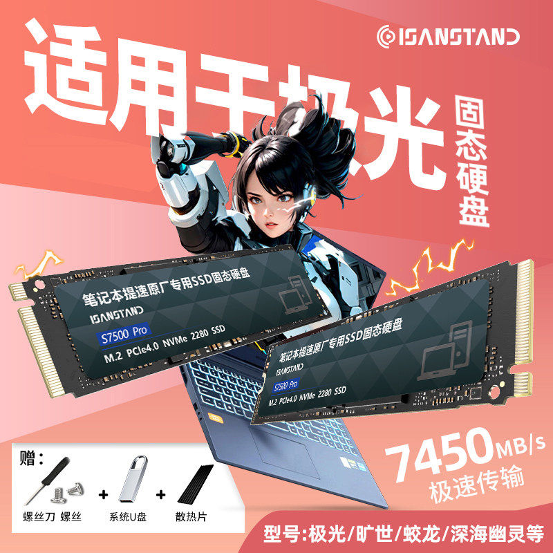 Твердотельный накопитель Sanlipai SSD подходит для высокоскоростного твердотельного накопителя mechanical revolution Aurora Pro объемом 1 ТБ для ноутбука e16zair
