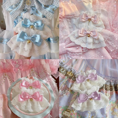 taobao agent 【芝士猫手作】日制丝带珍珠缎带伊丽莎白恋姬呲甜lolita小物手袖