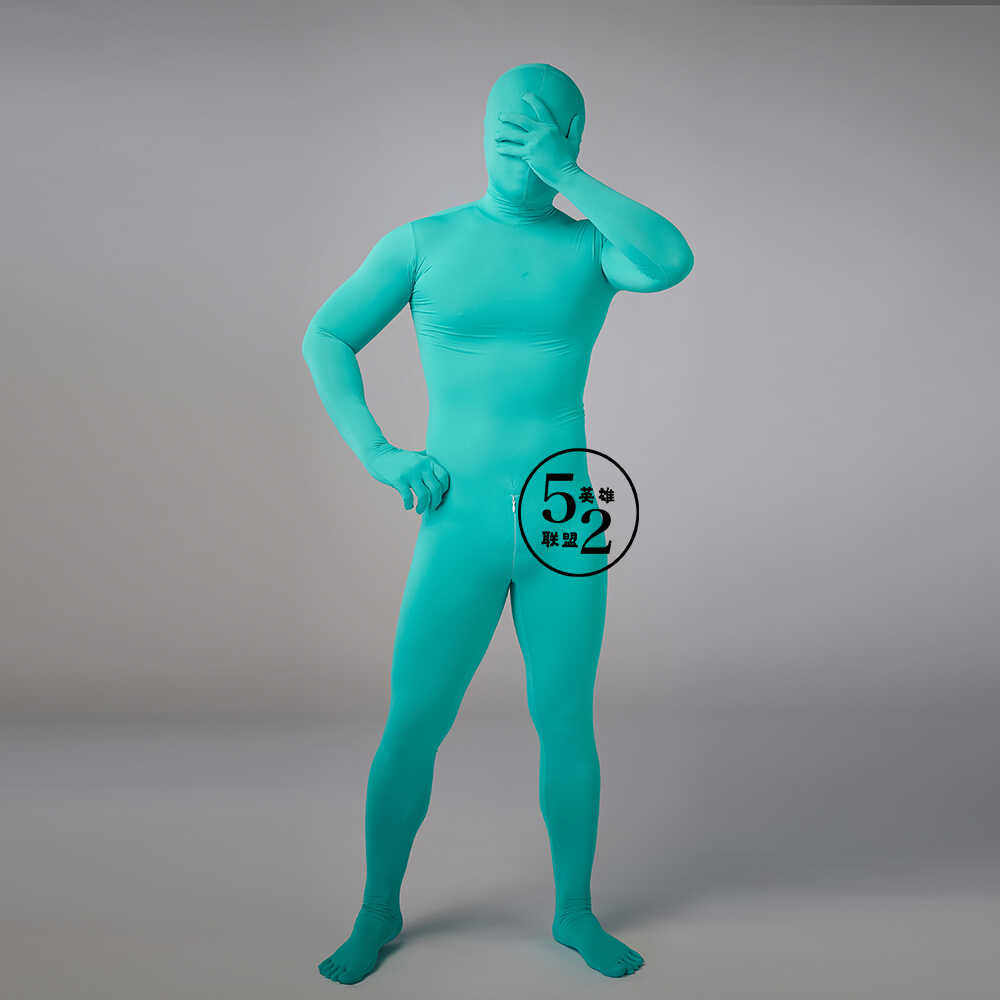 52 new multi-color silky soft matte Lycra all-inclusive tights high elastic close-fitting zentai jumpsuit customization