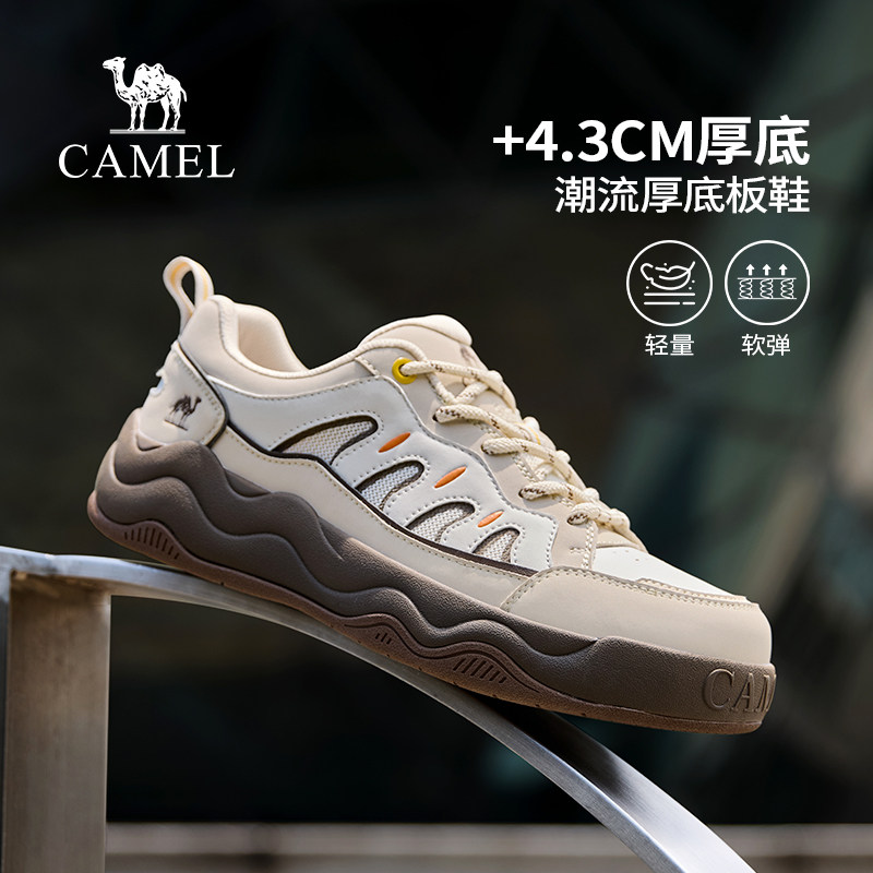 Camel 2026 новая осенняя мужская обувь в стиле ретро для спорта и отдыха...