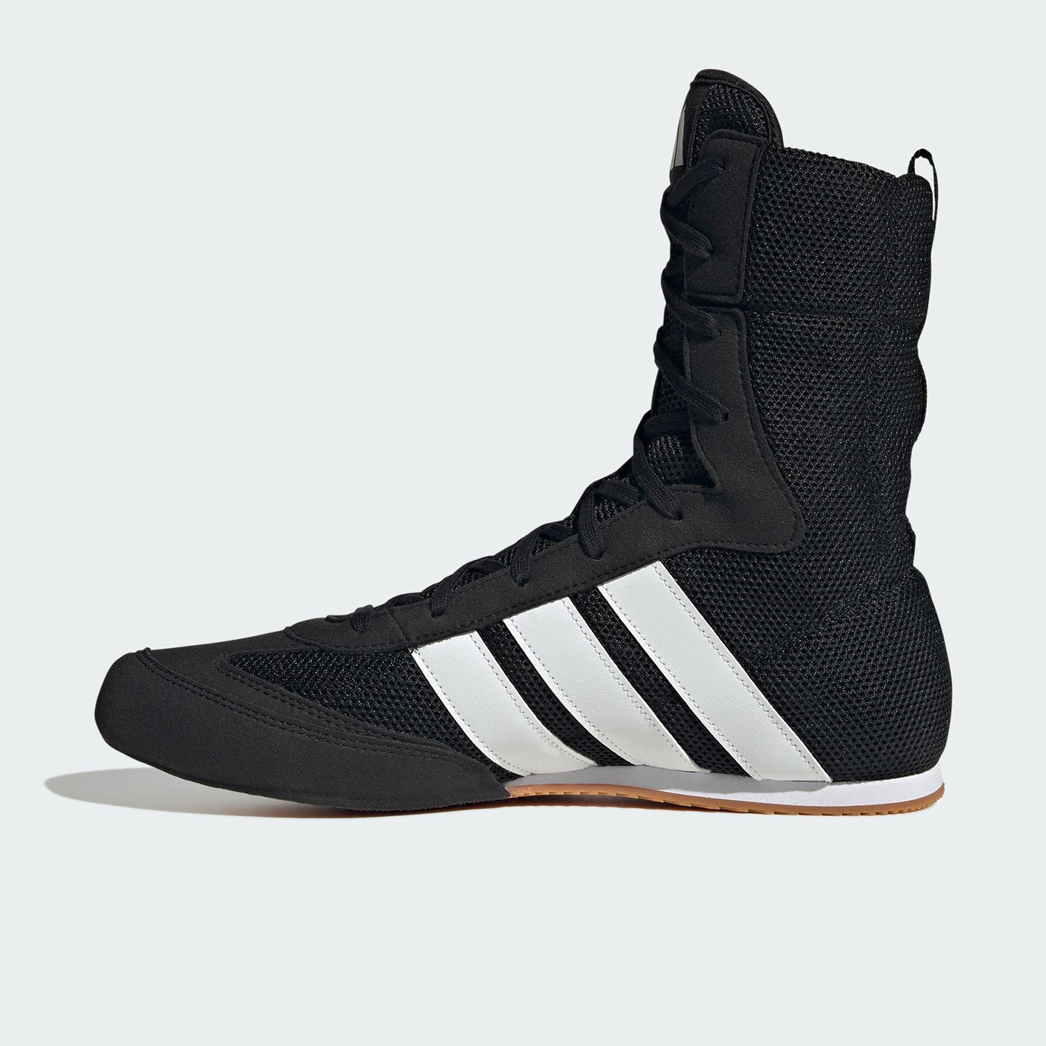 Adidas/Мужская и женская износостойкая спортивная обувь для бокса с высоким берцем Adidas genuine 2025 осень JQ8538