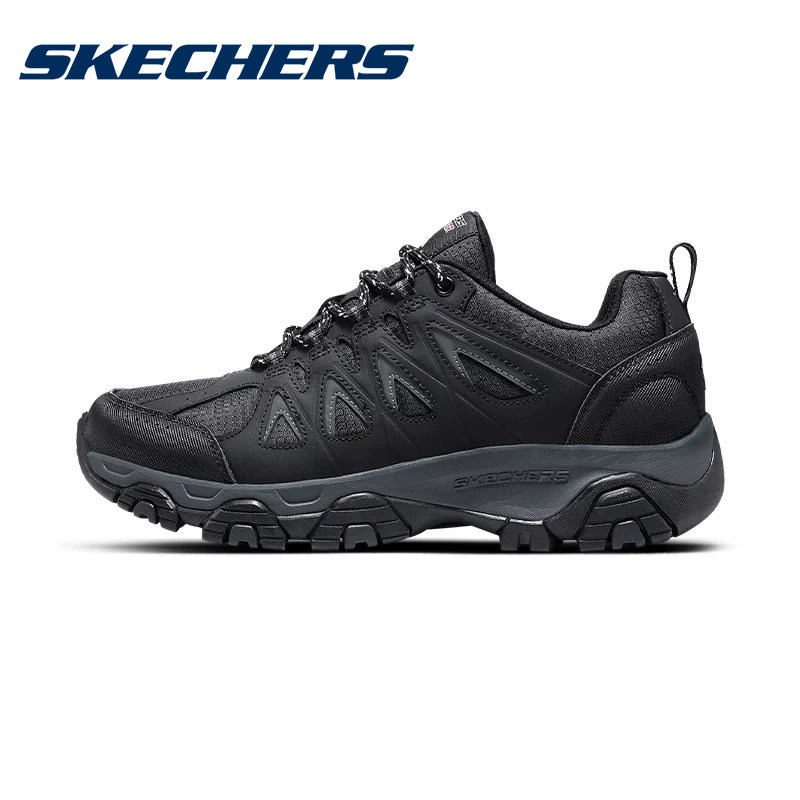 Skechers Мужские кроссовки для бега на открытом воздухе Skechers весна-лето 2026 легкая амортизирующая спортивная обувь из натуральной кожи