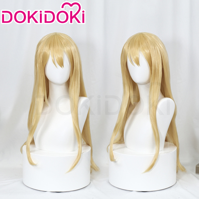 taobao agent DOKIDOKI 预售 轻音少女 琴吹䌷cosplay假发70CM金色长发