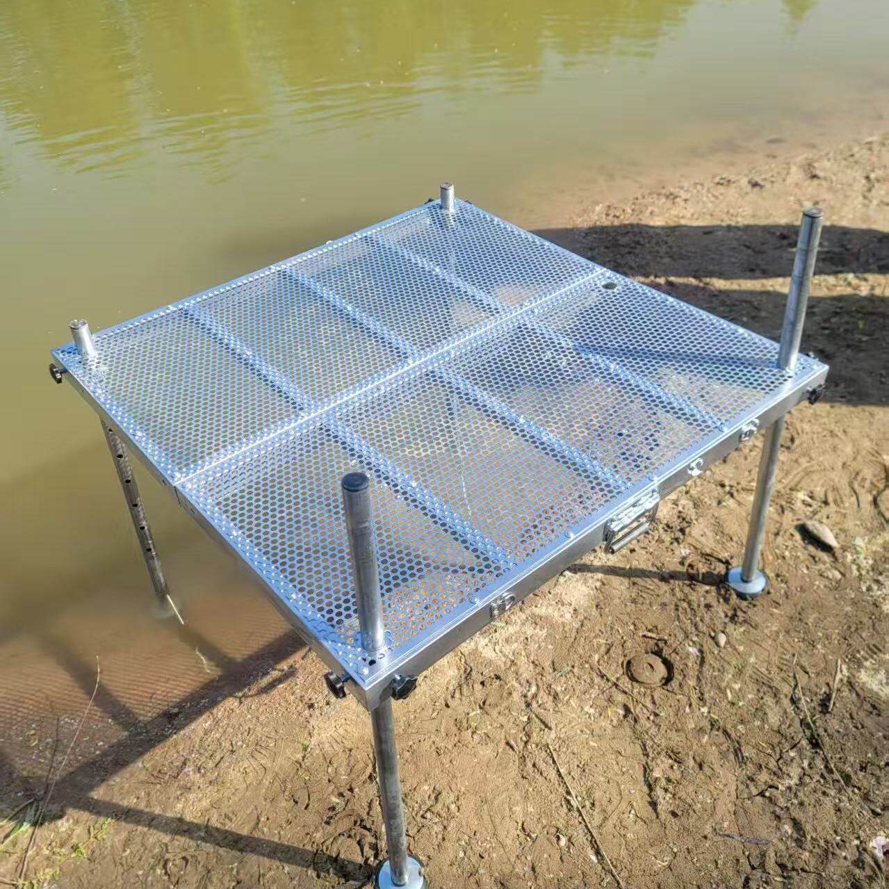Новый оцинкованный антикоррозийный материал diaoyutai устойчив и утолщен для увеличения площади рыболовной платформы...