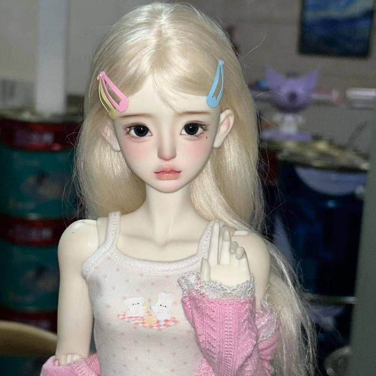 Современная роскошная кукла bjd свадебное платье с большой юбкой из сетки знаменитости tide play украшение комнаты милая кукла слепая коробка подарок