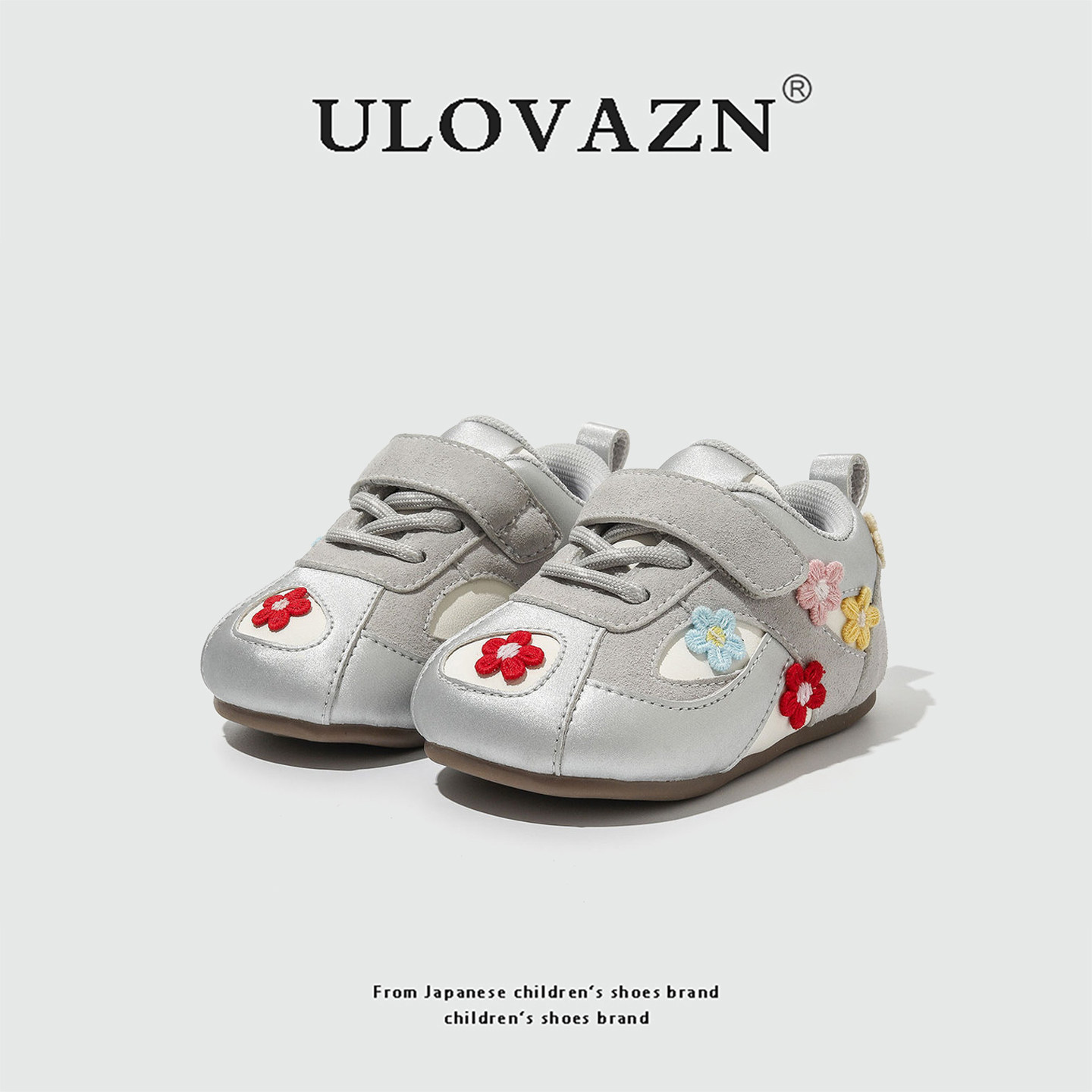 Японская детская обувь Ulovazn ~ женская детская обувь в немецком стиле для тренировок, обувь для малышей на мягкой подошве, балетная детская обувь принцессы в цветочном стиле, милая