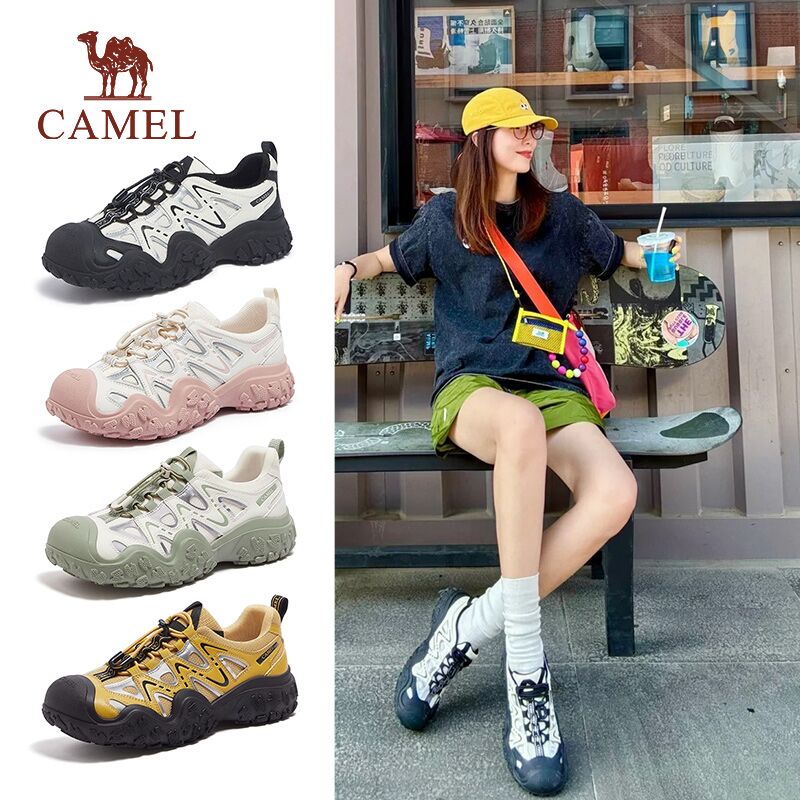 Женская обувь Camel; уродливая милая обувь; коллекция 2025 года; сезон весна-лето; новинка; повседневная пара; спортивная мужская уличная обувь для альпинизма и пешего туризма