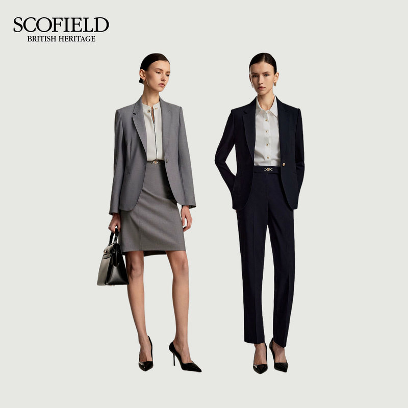 【Солнцезащитный крем】 Женский пригородный костюм Scofield с плоским вырезом и одной пуговицей, солнцезащитная куртка, новинка лета 2026 года.