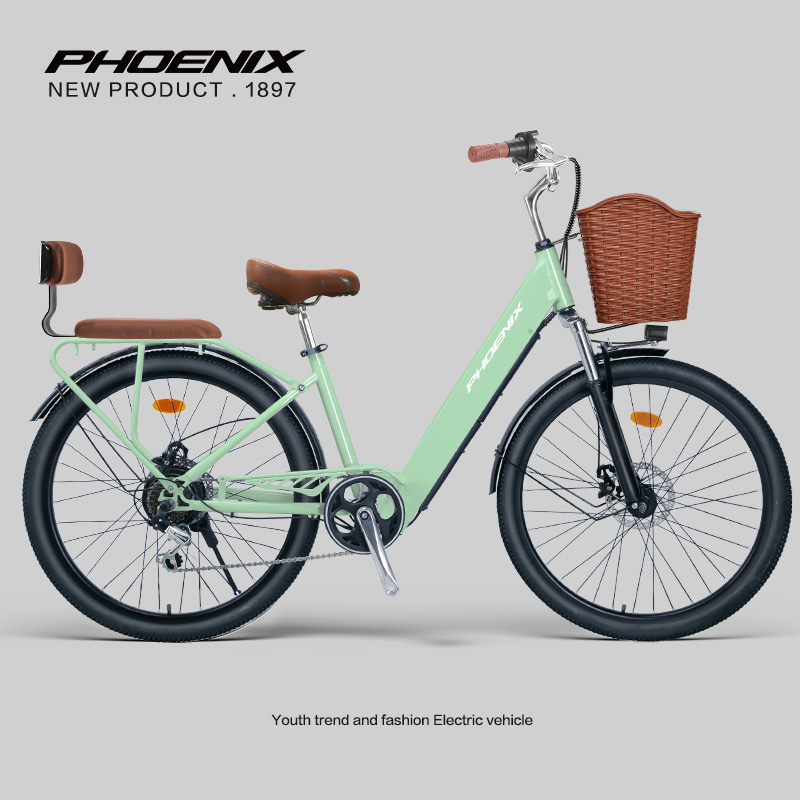 Литиевая батарея для электровелосипеда Phoenix L8 ebike electric для мужчин и женщин, которая помогает легким электровелосипедам с регулируемой скоростью передвижения