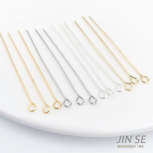 18K14K Silver Package with True Gold Accessories 9-shaped Needle Beaded Needle Round
