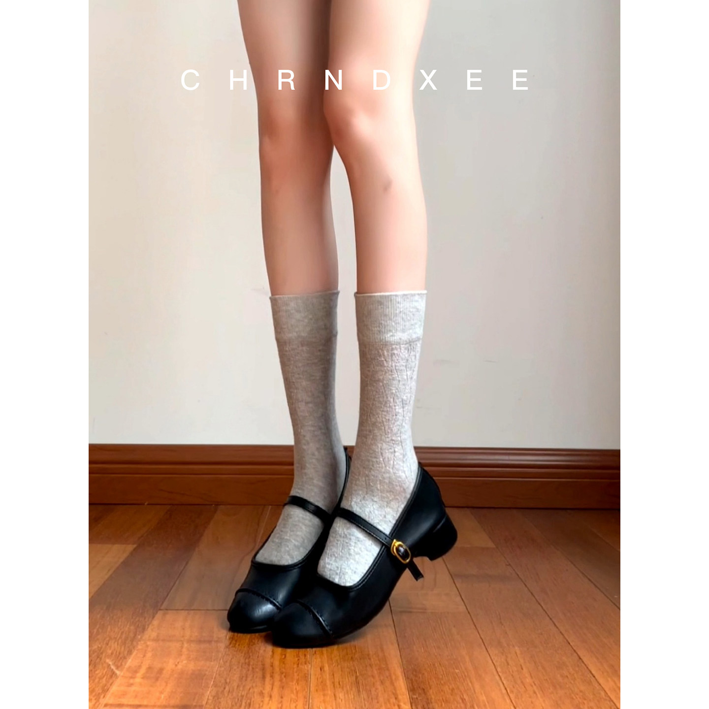 Lambskin version ~ Retro single strap chunky heel Mary Jane shoes for women, 2026 new style, versatile round toe, mid-heel, low-cut single shoes